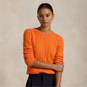 Ralph Lauren Cashmere Cable Knit Sweater